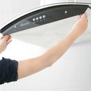 12 piezas de pantallas de filtro para campana de cocina - Alta absorción, fácil de instalar y reemplazar | Material de PE duradero, previene la acumulación de grasa | Ideal para extractores de humo de cocina doméstica, accesorios para campana de cocina