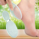 Lima de vidrio nano de doble cara - Herramienta profesional para pedicura, elimina piel muerta y callos, reutilizable y lavable para talones agrietados, pies suaves rápidamente en casa, cuidado de pies | Exfoliación suave | Acabado brillante, esenciales
