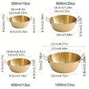 1PC Cuenco De Aperitivos De Acero Inoxidable 304, Cuenco De Sopa De Fideos Japoneses, Cuencos De Ramen, Cuenco De Servicio Coreano Con Asa, Para Cocinar, Hornear, Preparar Ensaladas, Sopa De Pho, Cereales, Para El Hogar, Cocina, Restaurante, Accesorios D