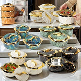 Juego de 3 Piezas de Loncheras Aisladas de Acero Inoxidable Navideñas - Estilo Británico y Americano, Recipientes para Alimentos con Capacidad de 1.6QT, 2.1QT, 2.6QT - Regalo Perfecto para Fiestas, Bento Box, Ideal para la Escuela