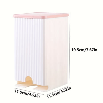 Porta pañuelos perforado, caja de almacenamiento para toallas sanitarias montada en la pared, caja de almacenamiento para baño, organizador para guardar artículos del hogar, ideal para organizar y almacenar en el baño, dormitorio, cocina y oficina