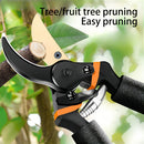 Tijeras de Podar de Acero SK5 de Alta Resistencia - Perfectas para Jardinería, Árboles Frutales y Ramas Gruesas - Herramienta Manual