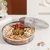 Tarro de Dulces de 10.92 Pulgadas con Tapa - Ideal para Snacks, Frutas y Decoración del Hogar | Recipiente Duradero de Gran Capacidad, Perfecto para Fiestas y Celebraciones, Adecuado para Halloween y Navidad