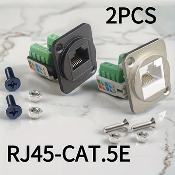 Adaptador de Red Ethernet RJ45 CAT.5E 2 Unidades - Pack