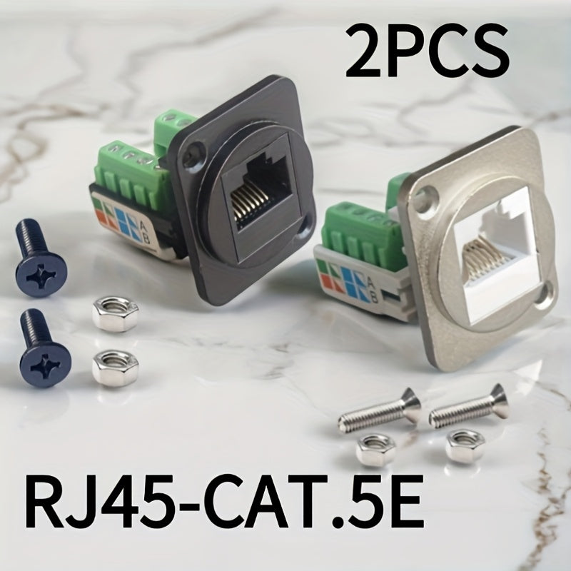 Adaptador de Red Ethernet RJ45 CAT.5E 2 Unidades - Pack