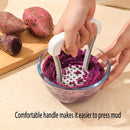 1 pza Pisapatatas, Pisavegetales de cocina con mango antideslizante, Pisafrutas manual, Prensapatatas, Prensa de patatas, Moledor de vegetales, Cosas de cocina, Artículos de cocina