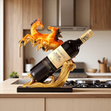 Estante de resina de carga de caballo doble - Diseño elegante de silueta de caballo, acabado pulido, ideal para decoración de sala de estar y comedor, regalo perfecto para uso empresarial o personal, decoración