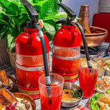 1 unidad, cubo de bebidas creativo, dispensador de cerveza, vaso de agua divertido para fiestas, KTV, bares y restaurantes, gran capacidad, extintor de acrílico, cañón de vino