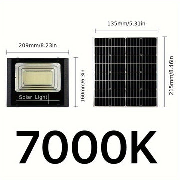Foco solar LED para exteriores, luz decorativa inteligente para jardín y entrada con cable de 10m, ideal para decoración navideña, cobertizo, jardín, garaje y patio
