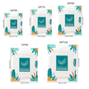 Bolsas de almacenamiento al vacío HEART LEAF de 3 paquetes, bolsas de plástico con diseño de hojas tropicales para ahorrar espacio, edredones, mantas, ropa de cama, ropa - No se necesita energía, otros (organizadores de accesorios)