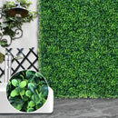 3 paquetes de paneles de césped artificial de hiedra - Pared de césped falso resistente a la radiación UV de PE, 120 cm x 60 cm, gran decoración colgante para exteriores/interiores, resistente al tiempo, para jardín, patio, hotel, Acción de Gracias, Navi