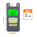 1pc Medidor de potencia óptica DXP-20B medidor de atenuación óptica OPM probador de atenuación de fibra -70+10dbm FC/SC/S