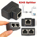 1 Unidad, Divisor Ethernet, Adaptador De Acoplador Divisor Ethernet De 1 A 2, Cable Ethernet Y Divisor De Internet LAN
