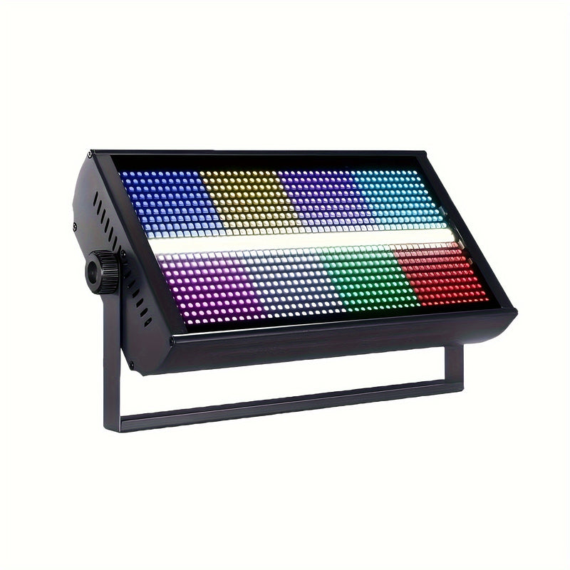 Luces LED para escenario, 8+8 RGB, estroboscópicas, para lavado de autos, marco de luces intermitentes, iluminación de fondo selectiva