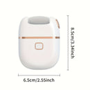 Amoladora eléctrica para pies, piedra de pulir eléctrica para eliminar la piel muerta Beige Claro y el estrato córneo. Removedor de pies que elimina eficazmente la piel muerta Beige Claro. La cabeza mate delicada puede eliminar efectivamente la piel muer
