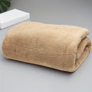 Toalla de Baño Extra Grande 89.92 x 179.83 cm, Microfibra - Textura Suave, Altamente Absorbente y Secado Rápido, Ideal para Ducha, Deportes, Yoga, SPA, Fitness, Disponible en Gris/Azul/Marrón