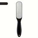 Limpiador de Pies de Acero Inoxidable 304 Premium - Removedor de Callos y Raspador de Piel Muerta de Doble Cara, Herramienta de Pedicura Profesional con Mango Ergonómico, Operación Manual para Pies Suaves