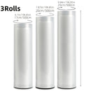 Bolsas de sellado al vacío Agashe Paquete de 3 - Material PE+PA sin BPA, Tamaños diversos para uso en la cocina doméstica - Bolsas de sellado duraderas de un solo uso para una frescura prolongada, Ideales para congelar, Sous Vide y preparación de comidas