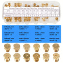 Kit de Conversión de Boquilla de Chorro para Estufa/Horno de Cobre STPCTOU de 36 piezas, Puntas de Rociador de Gas M6x0.75mm, Piezas de Repuesto para Propano LP y Gas Natural, Rango de Orificio de 0.3-1.9mm