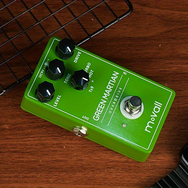 Pedal De Efectos De Guitarra Movall MP105 Green Martian Overdrive