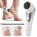 Exfoliador Eléctrico de Pies - para Pulido y Cuidado en Beige Claro Seco, Herramienta Portátil de Pedicura para Piel Dura y Agrietada, con Cabezales Reemplazables, Removedor Recargable, Cuidado Profesional