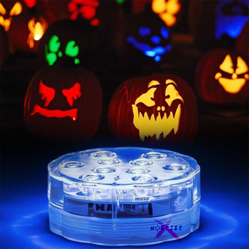 Luz Led RGB Sumergible con Control