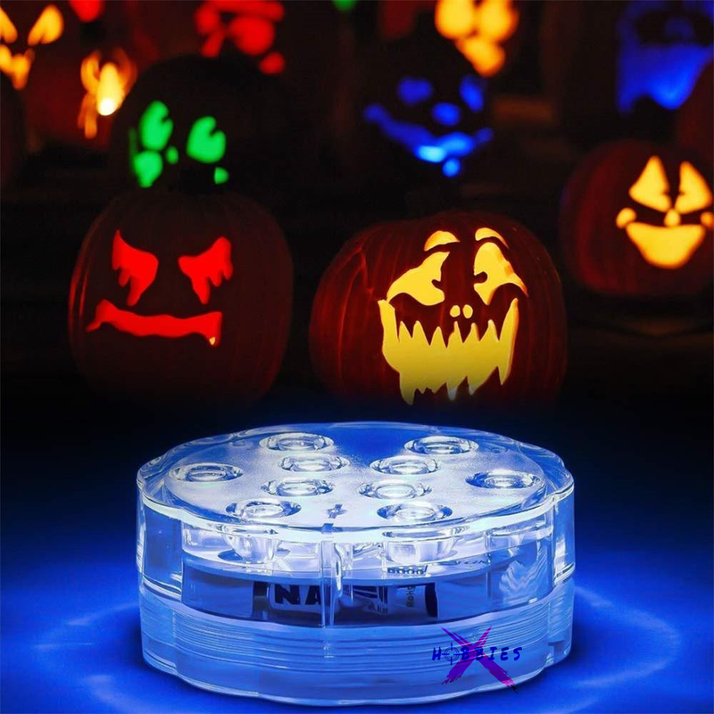 Luz Led RGB Sumergible con Control