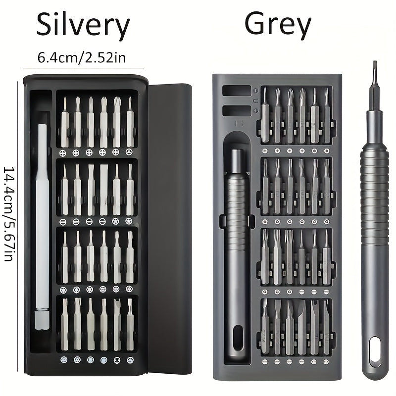 Juego de destornilladores de precisión 25 en 1, herramienta multifuncional para desarmar teléfonos móviles y tabletas, material plástico duradero, no requiere carga, incluye múltiples puntas