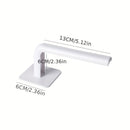1/2/5 ganchos adhesivos de plástico - Sujeción fuerte, colgadores para pared sin clavos, diseño antideslizante, ideal para colgar bolsas, llaves y accesorios, colgador de accesorios | Colgador de pared moderno | Diseño de sujeción segura, ganchos utilita
