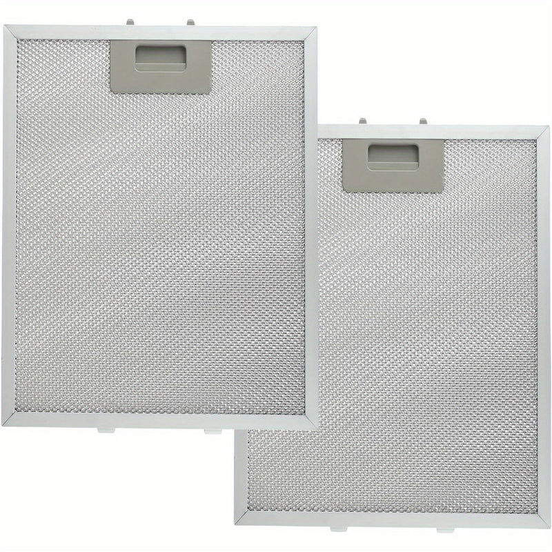2 Piezas de Filtro de Grasa para Campana Extractora - Compatible con Whirlpool y Jenn-Air, Malla de Aluminio de 5 Capas, Instalación Sin Herramientas, Trampa de Grasa Fácil de Limpiar para Humo y Olores, Mayor Durabilidad, Accesorio Moderno para Cocina,