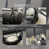 Juego de Destornilladores de Precisión 25 en 1, Herramientas de Reparación Multifunción para Desmontaje de Teléfonos Móviles y Tabletas, Plástico Duradero, Sin Carga - con Varios Tamaños de Rosca