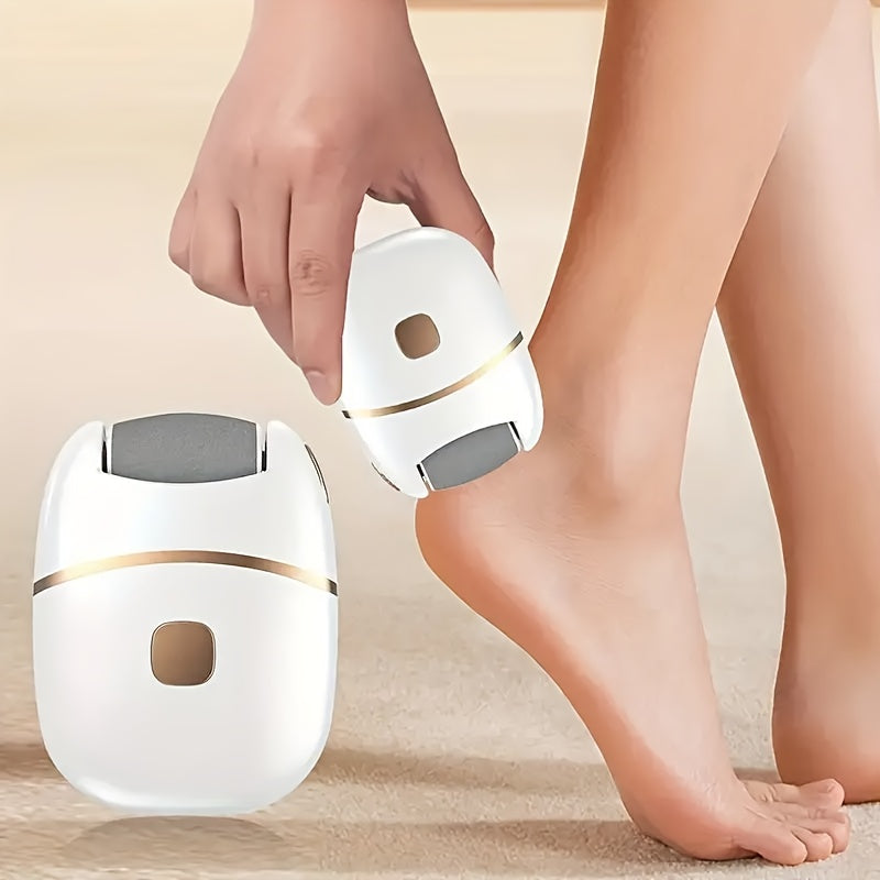 Amoladora Eléctrica de Pies Recargable: Eliminador para Exfoliación Suave - Ideal para Uso en Casa o Viajes