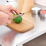 1 Rollo de forros para estantes de cocina, pegatina para respaldo de estufa de cocina, papel tapiz impermeable y a prueba de aceite, papel para forros de estantes de gabinete con pegatina, suministros de cocina, 60*300.0 pulgadas