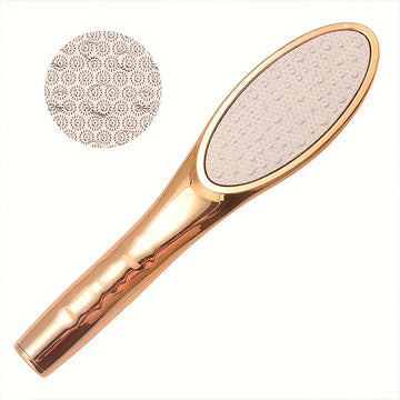Lima de Acero Inoxidable para Pies - Removedor Manual de Callos & Herramienta de Pedicura para Pies Suaves, No Requiere Baterías, Inodoro, Perfecto para una Experiencia de Spa en Casa