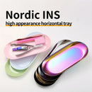 Bandolera de esterilización para salón de uñas de acero inoxidable y plástico - Soporte para pulverizador de alcohol directo, adecuado para herramientas de uñas, organizador de higiene portátil, uso en hogar y salón, diseño simple, compacto y portátil, f