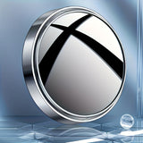 2 espejos de punto ciego ajustables 360 grados, espejos laterales redondos de alta definición, lente asférica de fibra de vidrio, ajuste universal para seguridad vehicular, modo sin energía