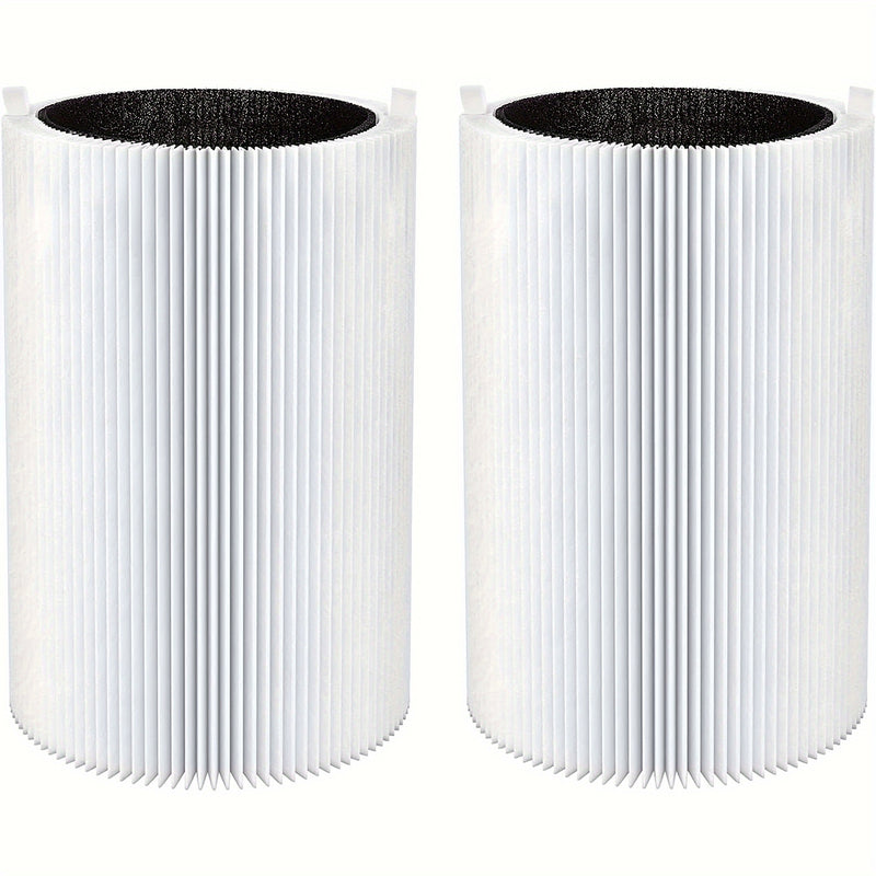 Filtro de Repuesto Genuino Blueair Blue Pure Serie 411 - Carbón Activado y Filtración de Partículas, Compatible con Modelos Auto, 411 y 411+