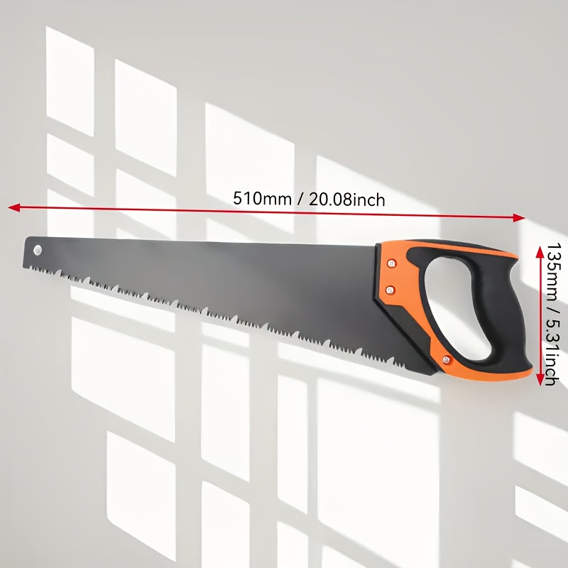 1 pieza/2 piezas, sierra manual profesional, adecuada para cortar madera, plástico o metal, no requiere energía eléctrica, ideal para cortar y derribar árboles, con un diseño duradero y ligero.