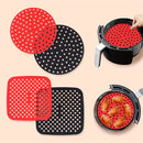 1pc Revestimiento de Silicona Antiadherente Libre de BPA para Freidora de Aire - Accesorio Reutilizable y Fácil de Limpiar para Cocinar de Forma Saludable