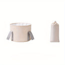 1 pieza, baño de pies portátil plegable para el hogar, bolsa de spa de pies, lavabo de exteriores, adecuado para la relajación, la pesca, el camping y el spa familiar - No requiere energía, spa de pies de viaje | Baño de pies aislado