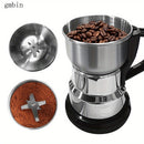 Moledora Eléctrica EANE - Molino de Acero Inoxidable Resistente con Motor de 12500 RPM para Molienda Rápida de Café, Granos y Especias - Compatible con Enchufe US 110V, Ideal para Baristas, Panaderías y Cocinas Domésticas, Diseño Duradero, Operación a Al
