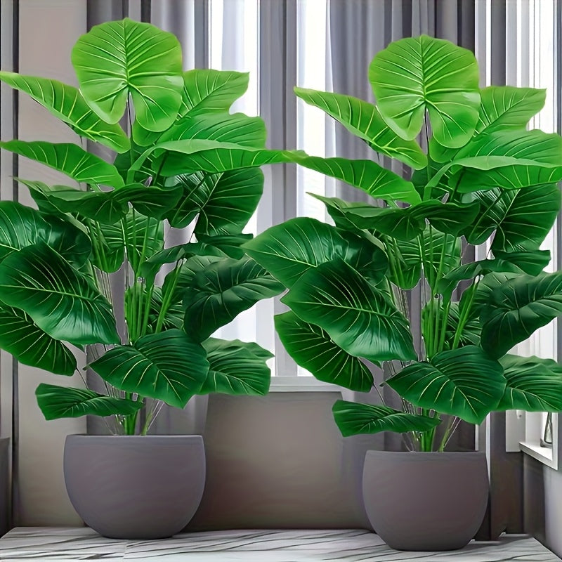 Planta Artificial Grande de 50 Pulgadas/50.0 Pulgadas, Árbol Tropical Perfecto para Decoración Interior y Exterior, Oficina, Jardín de Bodas, Regalo para Casa Nueva, Uso Todo el Año Sin Mantenimiento - Ideal para Fiestas y Celebraciones (Maceta No Inclui