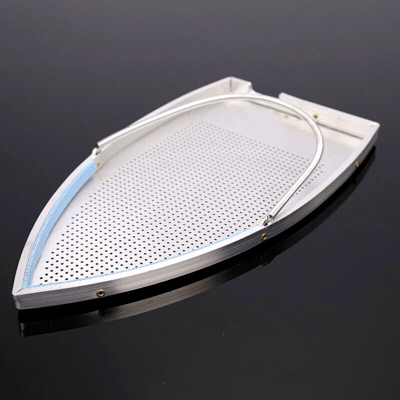 1pc Cubierta de Tabla de Planchar de Aleación de Aluminio, Tela Protectora Antiadherente, Protector de Plancha de Vapor, Accesorio Esencial para el Hogar - No Requiere Batería