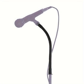 Tubo de extensión de micrófono de gooseneck de metal flexible: 2 tamaños disponibles, 30 cm/11,81 pulgadas y 50 cm/19,68 pulgadas, rosca externa e interna de 3/8, adecuado para soportes de choque y soportes de micrófono