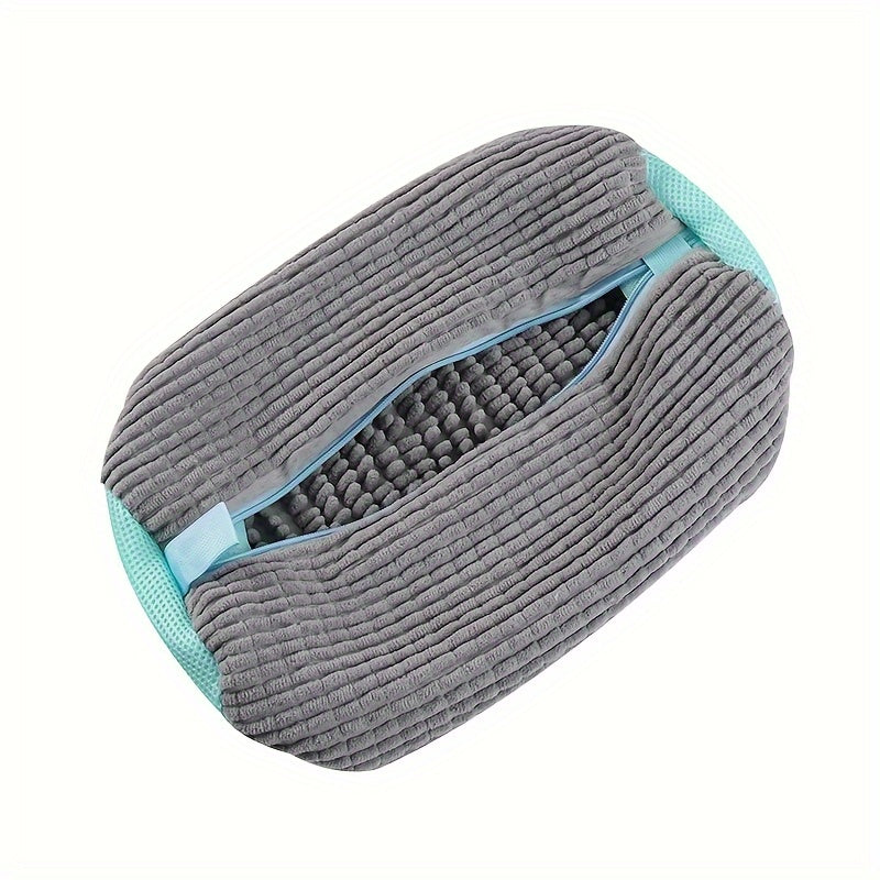 Bolsa Reutilizable para Limpieza de Zapatos con Cremallera de Nylon Duradera y Forro Antiruido - Fundas Universales Lavables a Máquina para Calzado Casual y Deportivo, Cubierta Protectora Amarilla para Zapatos, Bolsas de Lavandería