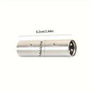 Adaptador de Audio XLR Dorado de 3 Pines Macho a Macho, Conector de Aleación de Zinc para Micrófonos, Consolas de Mezcla, Amplificadores, Altavoces - Compatible con PC, Micrófono para PC, Enchufe, Adecuado