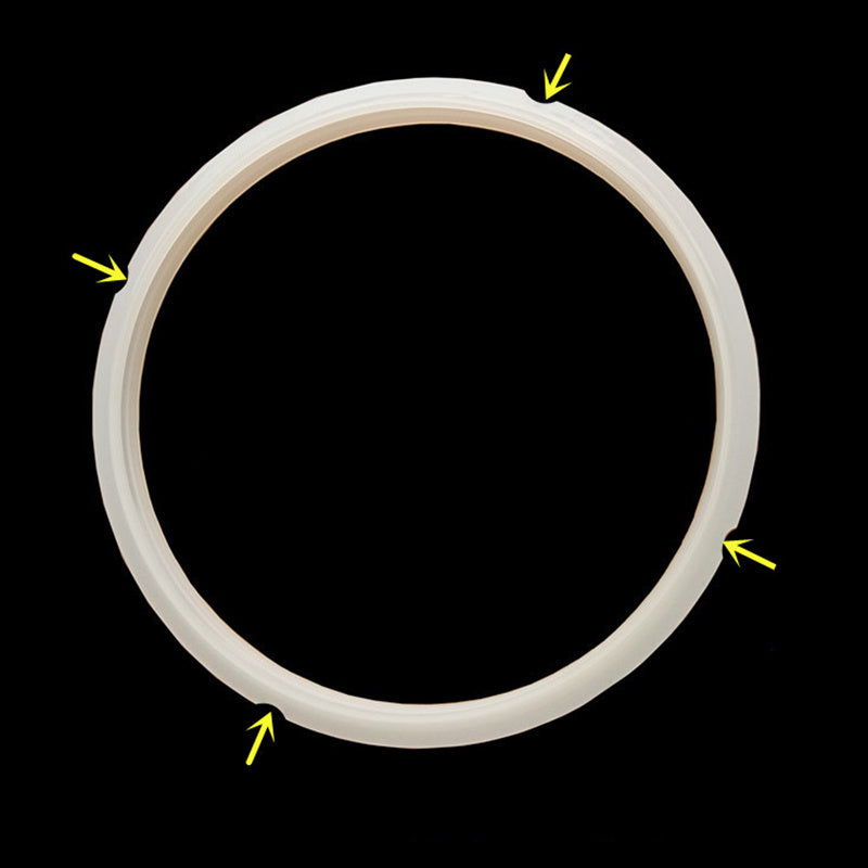 Anillo de sellado de tapa de cocinero de goma de silicona, reemplazo para cocineros eléctricos de 2-6 litros