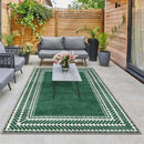 Tapete de poliéster lavable en máquina de 851 gramos/metro cuadrado, decoración de balcón y patio floral, tapete de crema francesa de baja pila, resaltante y brillante, ideal para acampar, tapete de terciopelo ultra-suave antideslizante, lavable en máqui