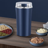 Molino eléctrico de 8 cabezas de acero inoxidable para café, portátil y multifuncional, con alimentación eléctrica, 22,000 RPM, enchufe de EE. UU., no aplica batería, forma irregular, ideal para moler granos y polvos, molino de café para cocina.