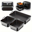 3 piezas de fundas de silicona antiadherentes para freidor de aire, compatibles con AF500UK, fáciles de limpiar, reutilizables, seguras para alimentos, accesorio de cocina.